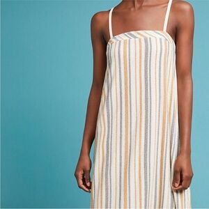 Anthropologie Multicolor Striped Dress